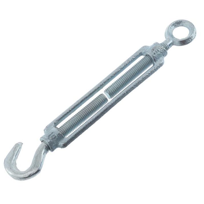 Изображение Талреп 10мм DIN 1480 (крюк-кольцо) перф. подвес оцинк. СТРОЙМЕТИЗ UTORM4110042