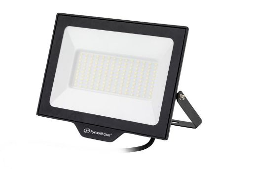 Изображение Прожектор светодиодный СДО FL 10 C 100W VW 840 BK CL 277х220х30мм 100Вт 4000К IP65 уличный черн. Русский Свет 15081023279