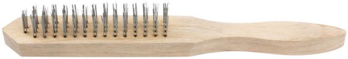 Изображение Корщетка с деревянной ручкой 4-х рядная FIT 38404