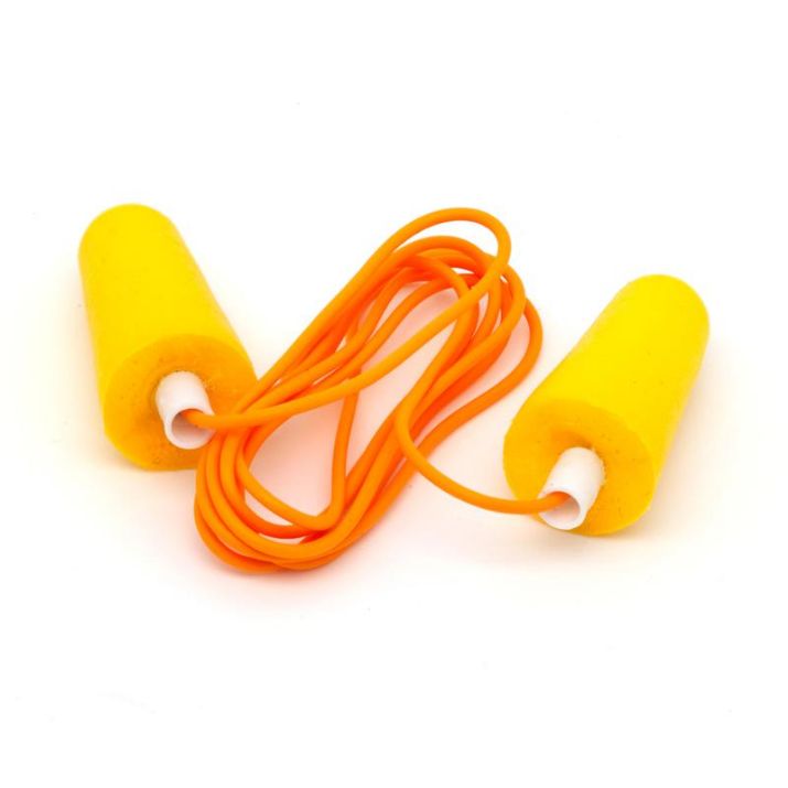 Изображение Вкладыш противошумные одноразовые со шнурком (уп.2шт) ЕЛАНПЛАСТ БЕР131101