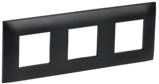 Изображение Рамка 3-м SKANDY SK-F03Bl черн. IEK SK-M32-K02