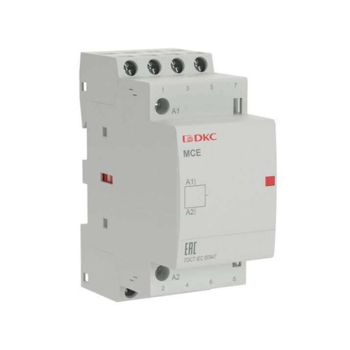 Изображение Контактор модульный YON max типа MCE 4P 40A 240В 4НО YON MCE-40-40-A240