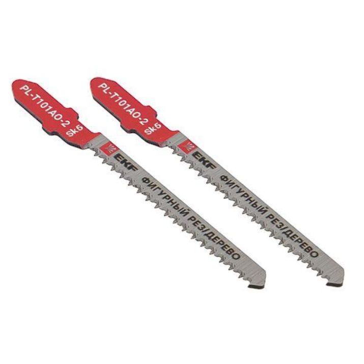 Изображение Пилка для электролобзика T101AO (фигурный рез по дереву)(SK5) (уп.2шт) Expert EKF pl-t101ao-2