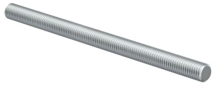 Изображение Шпилька резьбовая М10 L2000 DIN 975 HDZ IEK CMZ10-TM-10-002-HDZ