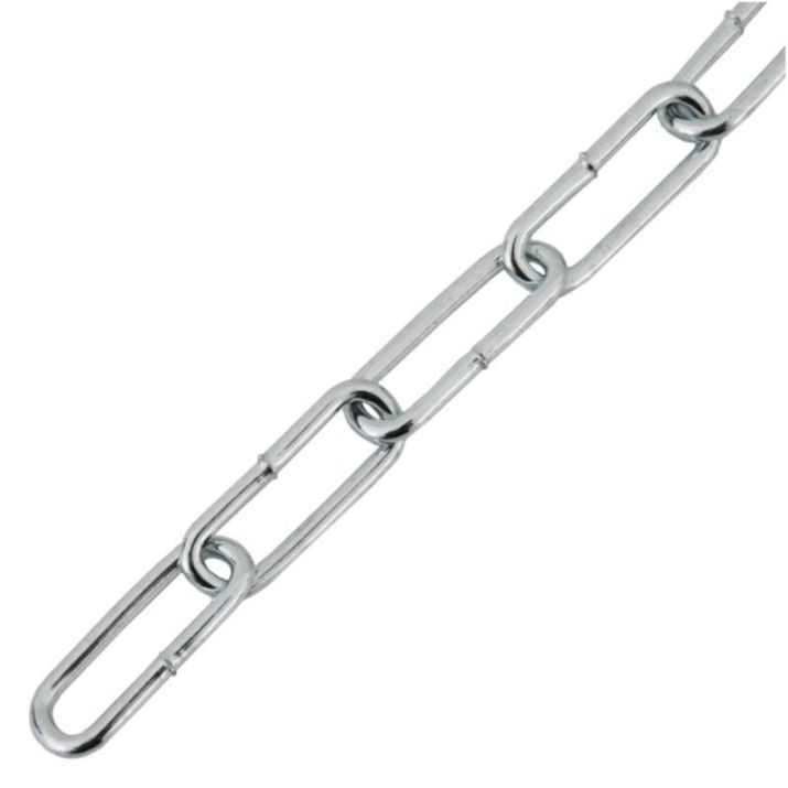 Изображение Цепь длиннозвенная DIN 763 (LLC) 3мм накл. (уп.60м) Tech-Krep/Zitar 103331