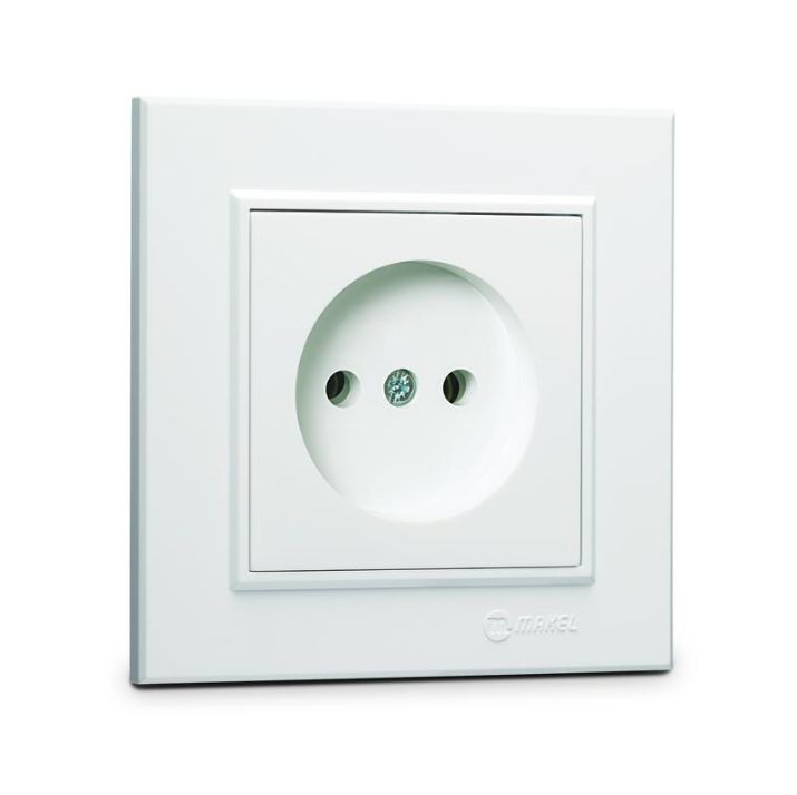 Изображение Розетка б/з (Керамика) СП Karea 16А IP20 бел. Makel 56001002
