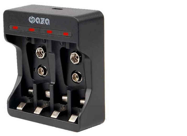 Изображение Устройство зарядное B-55USB AA/AAA/9V ("Крона") Ni-Cd/Ni-MH кабель USB-MicroUSB в компл. ФАZА 5038868