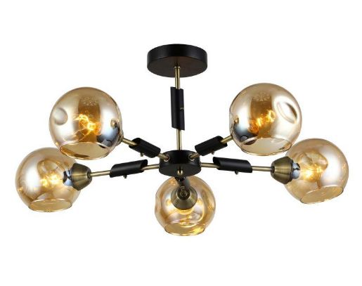 Изображение Люстра Desma 3080-305 5х40Вт E27 модерн Rivoli Б0047484