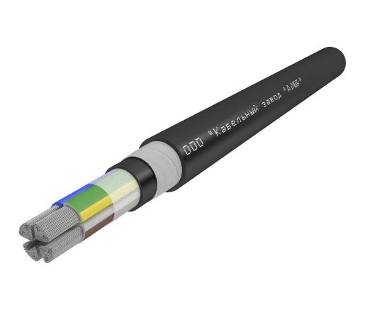 Изображение Кабель АПвБШп(г) 4х16 ОК (N) 0.66кВ (м) АЛЮР 00-00002308