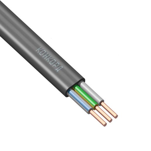 Изображение Кабель ППГ-Пнг(А)-HF 3х4 ОК (N PE) 0.66кВ (м) Конкорд 4460