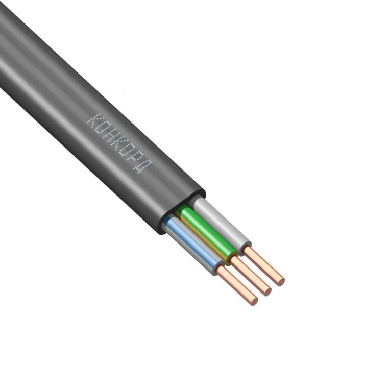 Изображение Кабель ППГ-Пнг(А)-HF 3х4 ОК (N PE) 0.66кВ (м) Конкорд 4460