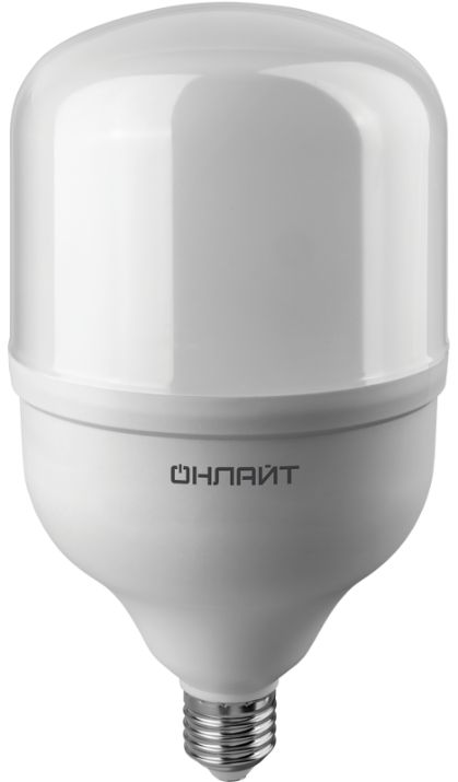 Изображение Лампа светодиодная высокомощная 82 907 OLL-T140-70-230-865-E27E40 70Вт 6500К холод. бел. E27/E40 5300лм 176-264В ОНЛАЙТ 82907