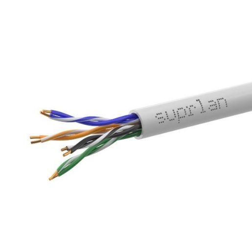 Изображение Кабель витая пара U/UTP кат.5E 4х2х0.51 24AWG solid Cu нг(А)-LSLTx In. Premium 305м (м) SUPRLAN 01-0340-3