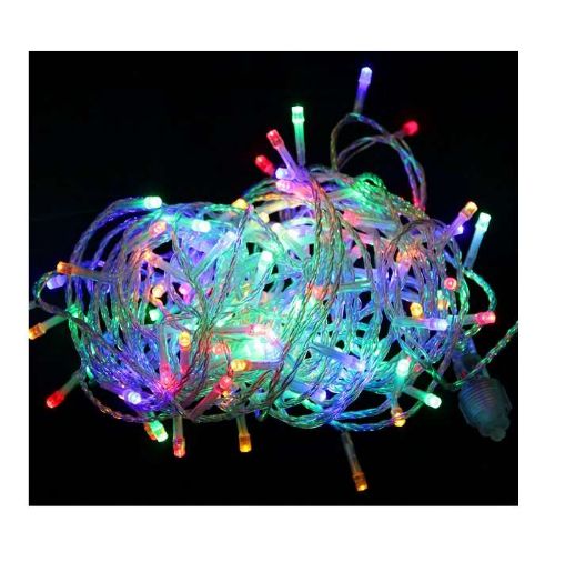 Изображение Гирлянда светодиодная "Нить" LD200-GM-BO 200LED мульти 20м уличная 8 режимов элементы питания 3хAA SHLights 4690601045447