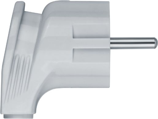 Изображение Вилка угловая 61 362 NCA-PL04-16A-E-WH с заземл. бел. Navigator 61362