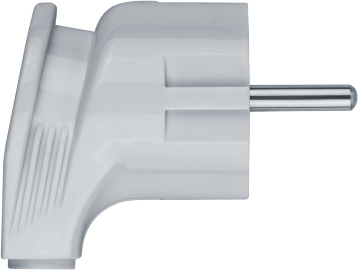 Изображение Вилка угловая 61 362 NCA-PL04-16A-E-WH с заземл. бел. Navigator 61362