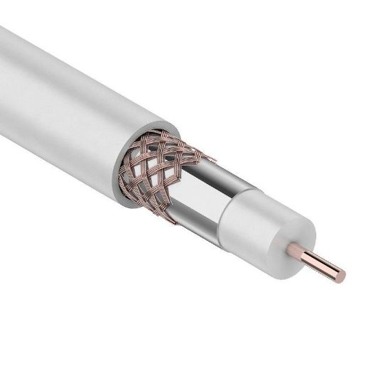 Изображение Кабель RG-6U+CU 64х0.12 75 Ом бухта Б (м) REXANT 01-2223