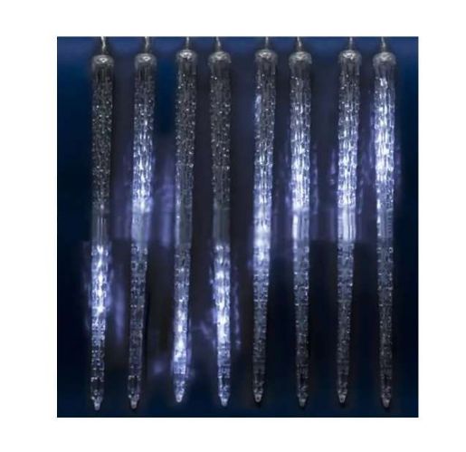 Изображение Гирлянда занавес светодиод. ULD-E3005-300/DTK BLUE IP44 ICICLE «Сосульки» UNIEL 11125