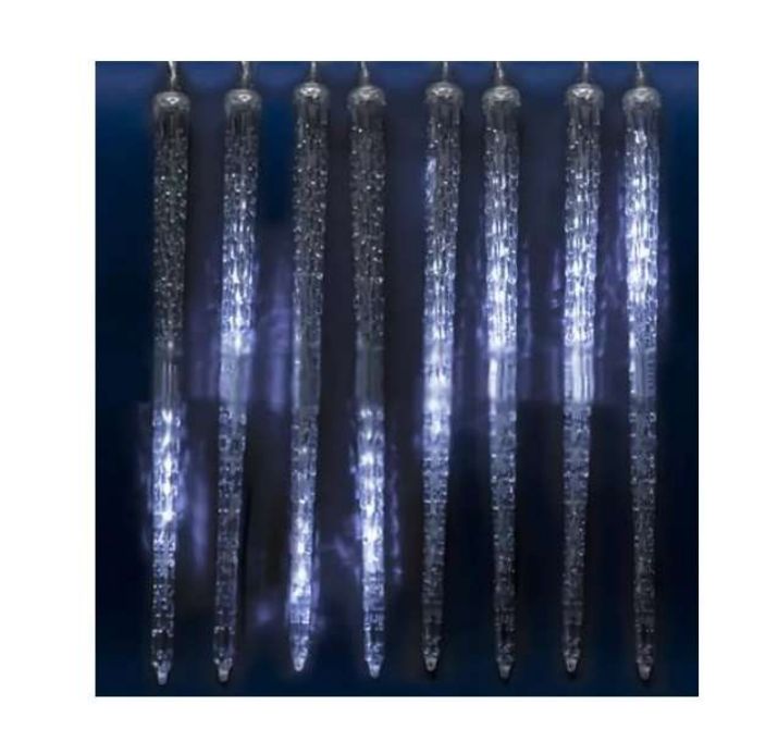 Изображение Гирлянда занавес светодиод. ULD-E3005-300/DTK BLUE IP44 ICICLE «Сосульки» UNIEL 11125
