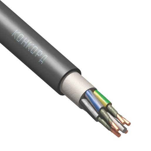Изображение Кабель ВВГнг(А)-FRLSLTx 5х16 ОК (N PE) 1кВ (м) Конкорд 6393