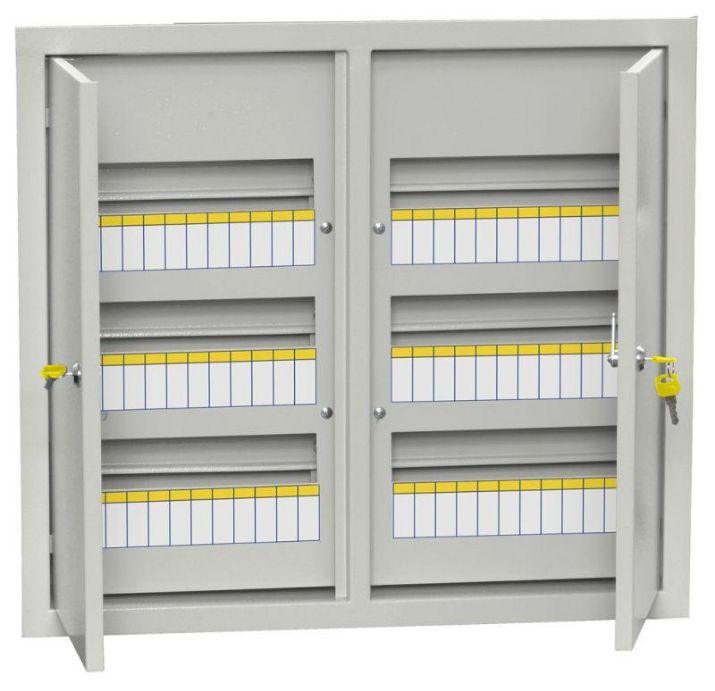 Изображение Корпус металлический ЩРв-72 (540х600х120мм) IP31 TITAN 3 IEK MKM14-V-72-30-T
