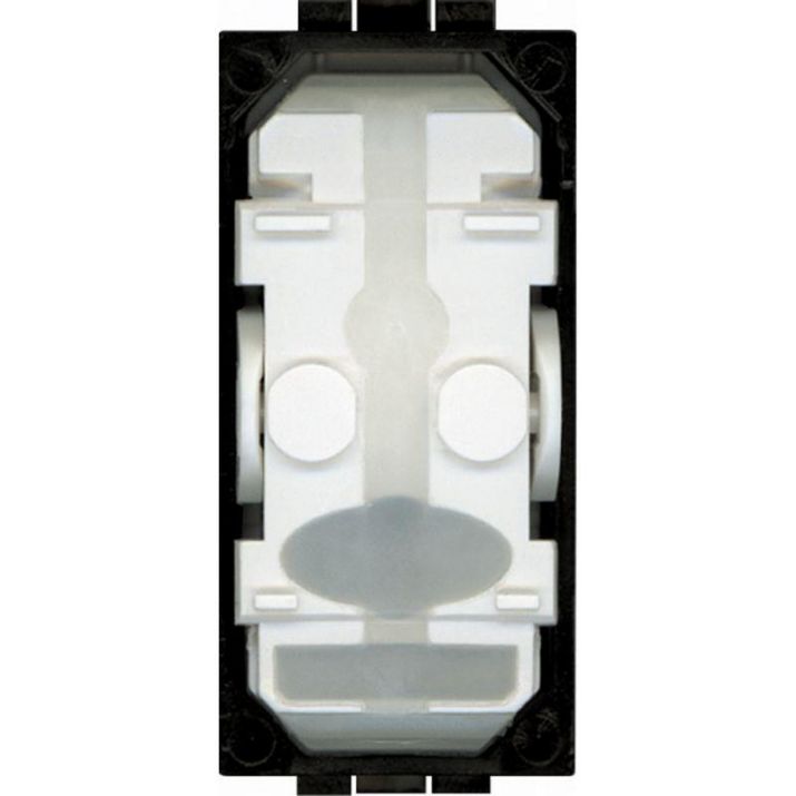Изображение Кнопка с авт. клем. размер 1мод. без клавиши LivingLight Leg BTC LN4005A