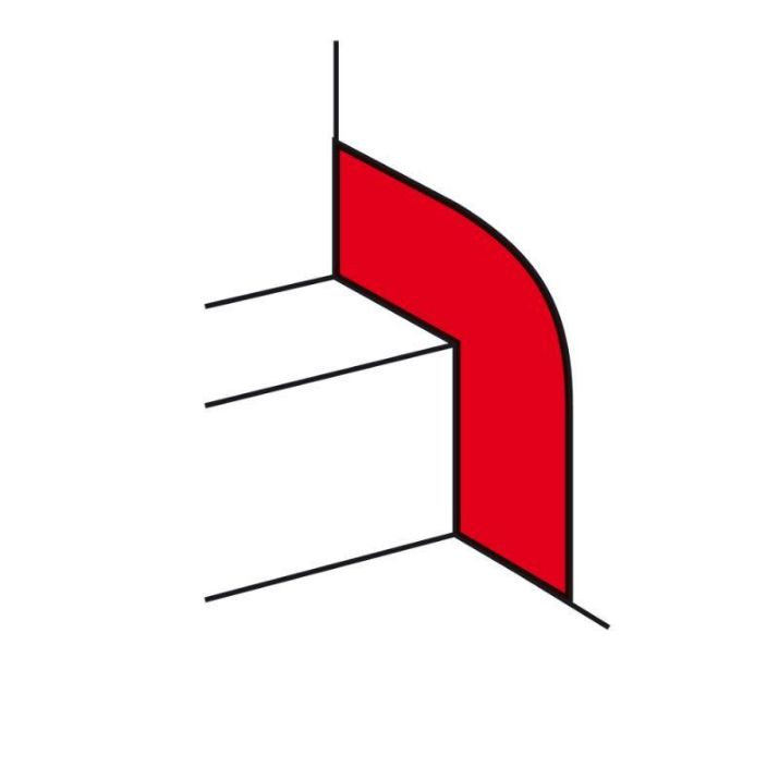 Изображение Накладка на стык со стеной для кабель-канала шириной 195-220 Leg 010699