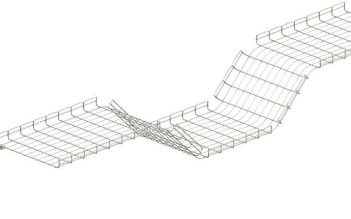 Изображение Лоток проволочный 150х54 L3000 сталь 4.4мм CF BS EZ оцинк. CABLOFIL CM000081