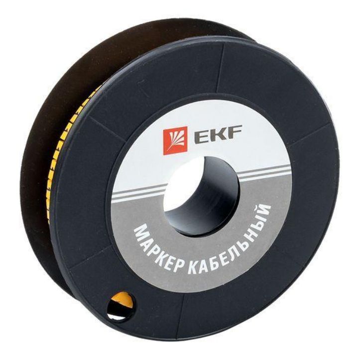 Изображение Маркер каб. 1.5кв.мм "1" (к-1000ед) (ЕС-0) EKF plc-KM-1.5-1