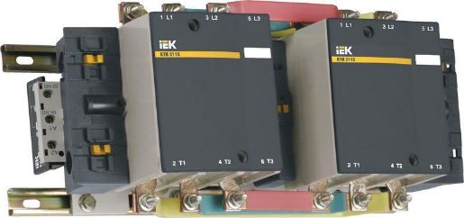 Изображение Контактор КТИ-51503 реверс 150А 230В/АС3 IEK KKT53-150-230-10