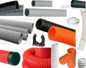 Изображение для категории + Электроизоляционные трубы/Трубы для защиты кабеля